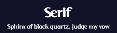 Serif by Jürgen Geiger — Serif Font — thumbnail 2
