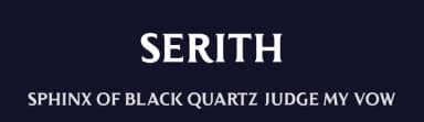 Serith by Sharkshock — Serif Font — thumbnail 2