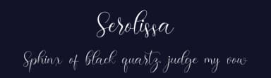 Serolissa by NanaNissa — Script Handwritten Font — thumbnail 2