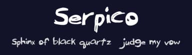 Serpico by Screaming Fonts — Script Handwritten Font — thumbnail 2