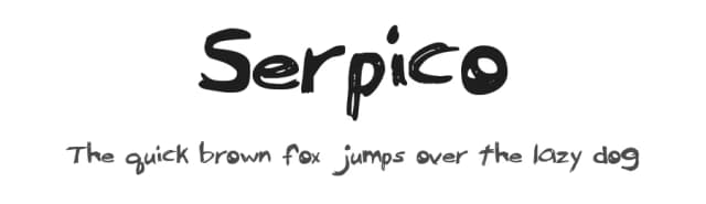 Serpico by Screaming Fonts — Script Handwritten Font