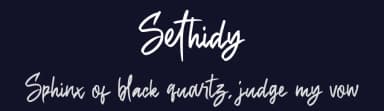 Sethidy by DM Letter Studio - Dimas Prasetyo — Script Handwritten Font — thumbnail 2