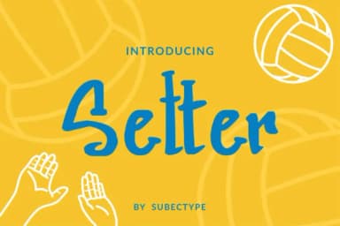 Setter Font by Subectype — Script Handwritten Font — thumbnail 1