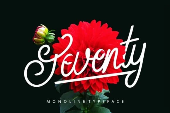 Seventy Font by Vunira — Script Handwritten Font