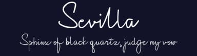 Sevilla by Fikryal studio — Script Handwritten Font — thumbnail 2