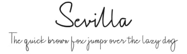 Sevilla by Fikryal studio — Script Handwritten Font — thumbnail 1