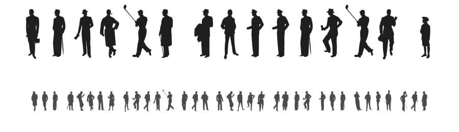 Sewing Patterns 3 by Lauren Ashpole — Dingbats Font