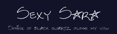 Sexy Sara by Kreative Korporation — Script Handwritten Font — thumbnail 2