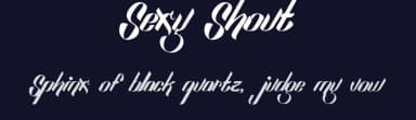 Sexy Shout by FHFont — Script Handwritten Font — thumbnail 2