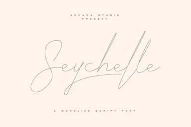 Seychelle Font by arkara — Script Handwritten Font — thumbnail 1