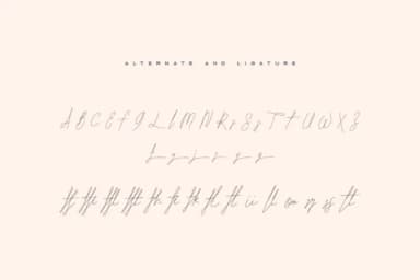 Seychelle Font by arkara — Script Handwritten Font — thumbnail 8