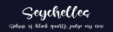 Seychelles by Kong Font — Script Handwritten Font — thumbnail 2