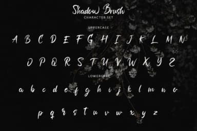 Shadow Brush Font by Juncreative — Script Handwritten Font — thumbnail 8