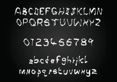 Shadow Horror Font by GraphicsBam Fonts — Script Handwritten Font — thumbnail 2