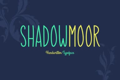 Shadowmoor Font by Spanking Fonts — Script Handwritten Font — thumbnail 1
