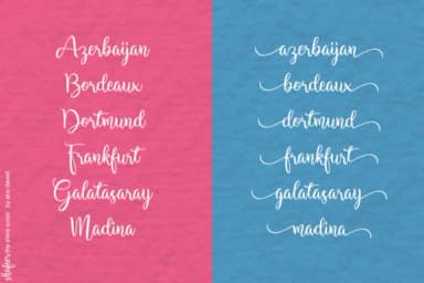 Shafeer Duo Font by Abodaniel — Script Handwritten Font — thumbnail 7