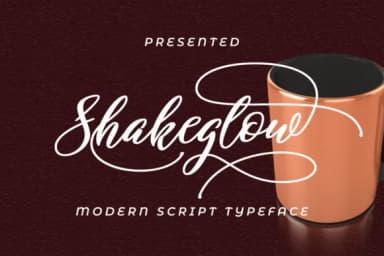Shakeglow Script Font by alandya typefoundry — Script Handwritten Font — thumbnail 7