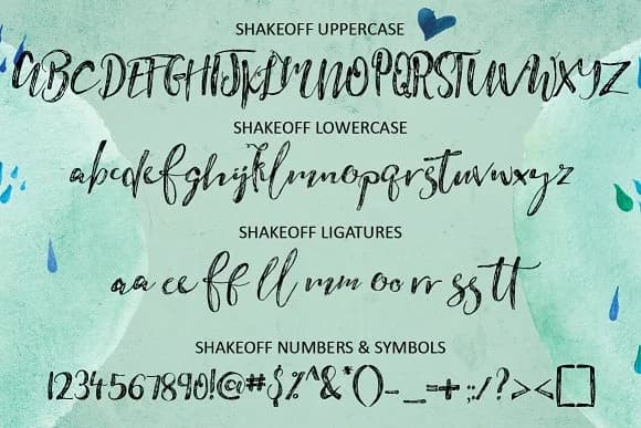 Shakeoff Font by Creativeqube Design — Script Handwritten Font