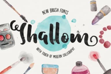 Shallom Font by Adam Fathony — Script Handwritten Font — thumbnail 1