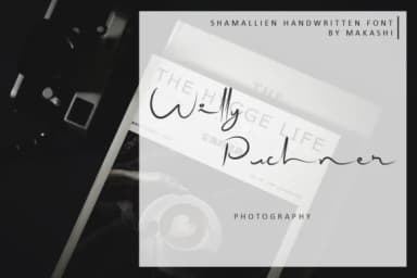 Shamallien Font by kammaqsum — Script Handwritten Font — thumbnail 4