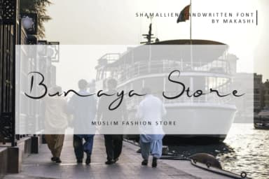 Shamallien Font by kammaqsum — Script Handwritten Font — thumbnail 9