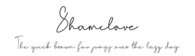 Shamilove by Yoga Letter — Script Handwritten Font — thumbnail 1