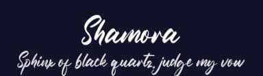 Shamora by FatmaStudio — Script Handwritten Font — thumbnail 2