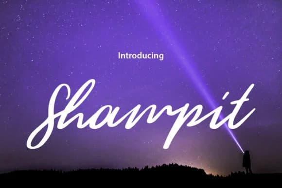 Shampit Font by da_only_aan — Script Handwritten Font