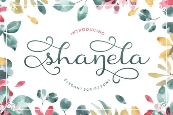 Shanela Font by putracetol — Script Handwritten Font