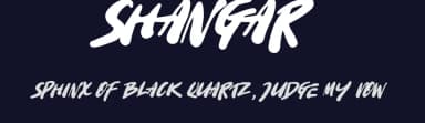 Shangar by Mozyen Studio — Script Handwritten Font — thumbnail 2