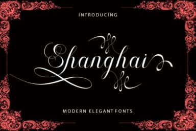 Shanghai Font by sapre.studio — Script Handwritten Font — thumbnail 1