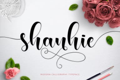 Shanhie Font by Jamalodin — Script Handwritten Font — thumbnail 1