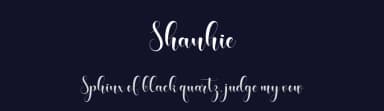 Shanhie by JamalCreativeStudio — Script Handwritten Font — thumbnail 2