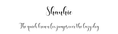 Shanhie by JamalCreativeStudio — Script Handwritten Font — thumbnail 1