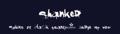 Shanked by Billy Argel Fonts ® — Script Handwritten Font — thumbnail 2
