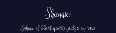 Shannie by niyos — Script Handwritten Font — thumbnail 2