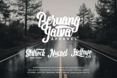 Shanthans Font by Runsell Graphic — Script Handwritten Font — thumbnail 3