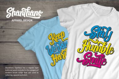 Shanthans Font by Runsell Graphic — Script Handwritten Font — thumbnail 4