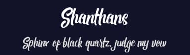 Shanthans by Runsell Studio — Script Handwritten Font — thumbnail 2