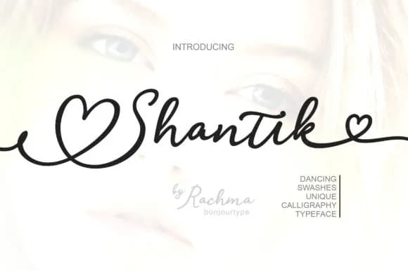 Shantik Font by BONJOURTYPE — Script Handwritten Font