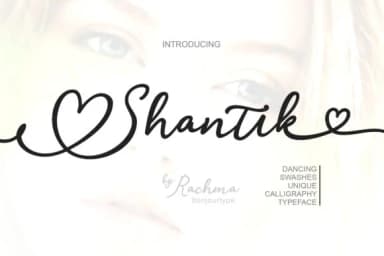 Shantik Font by BONJOURTYPE — Script Handwritten Font — thumbnail 1