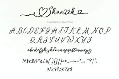 Shantik Font by BONJOURTYPE — Script Handwritten Font — thumbnail 5