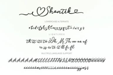 Shantik Font by BONJOURTYPE — Script Handwritten Font — thumbnail 6