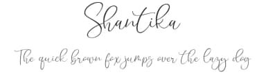 Shantika by hustletter — Script Handwritten Font — thumbnail 1
