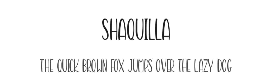 Shaquilla by Fadlilah Studio — Script Handwritten Font — preview 1
