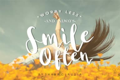 Shara Claudia Font by geadesign — Script Handwritten Font — thumbnail 3