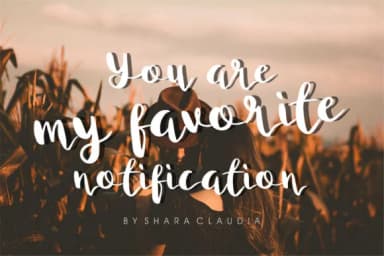 Shara Claudia Font by geadesign — Script Handwritten Font — thumbnail 4