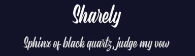 Sharely by Arterfak Project — Script Handwritten Font — thumbnail 2