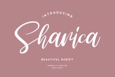 Sharica Font by Grezline Studio — Script Handwritten Font — thumbnail 1
