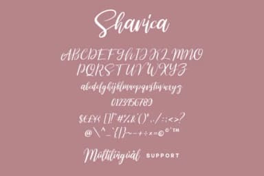 Sharica Font by Grezline Studio — Script Handwritten Font — thumbnail 5